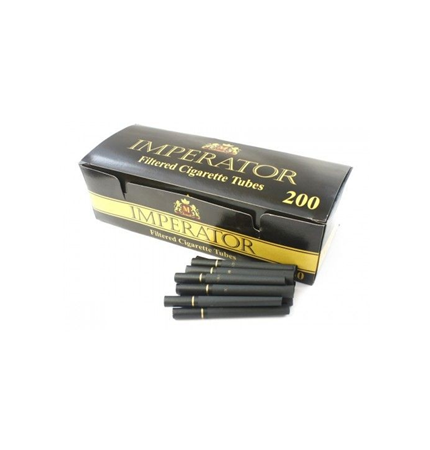 Гильза сигарет. IMPERATOR BLACK 200