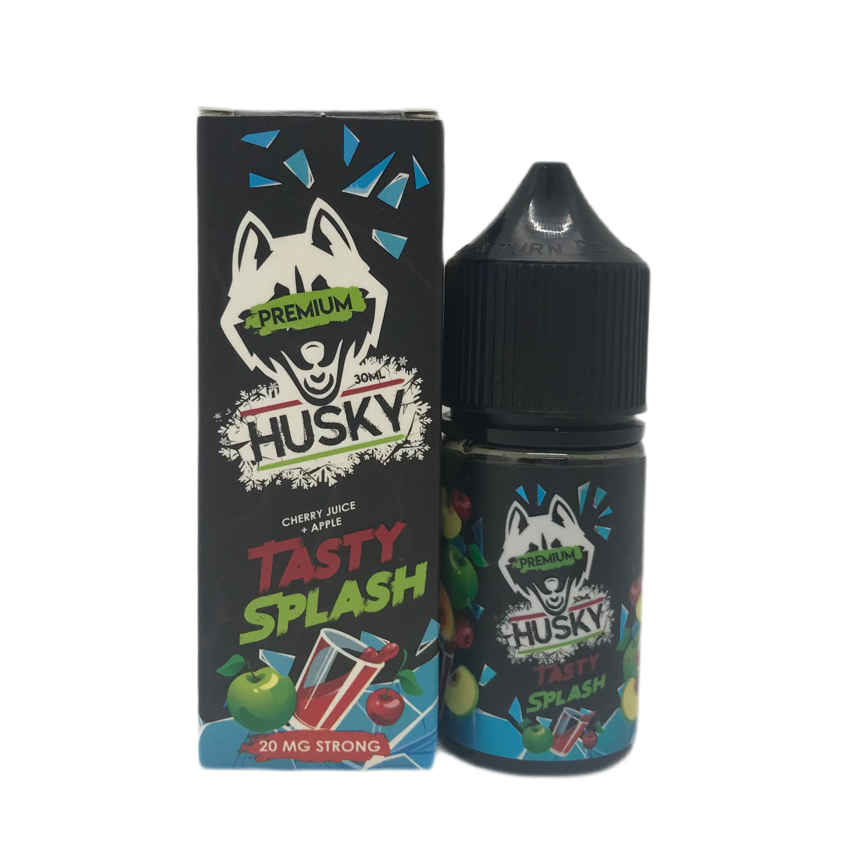 HUSKY Premium strong Ледяной сок вишня яблоко 30мл 2%