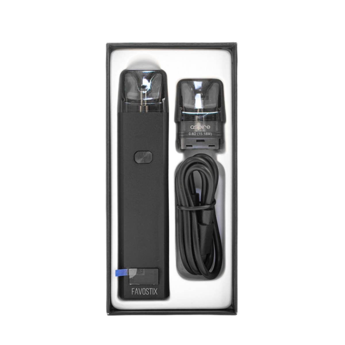 BRUSKO FAVOSTIX 1000mAh Черный