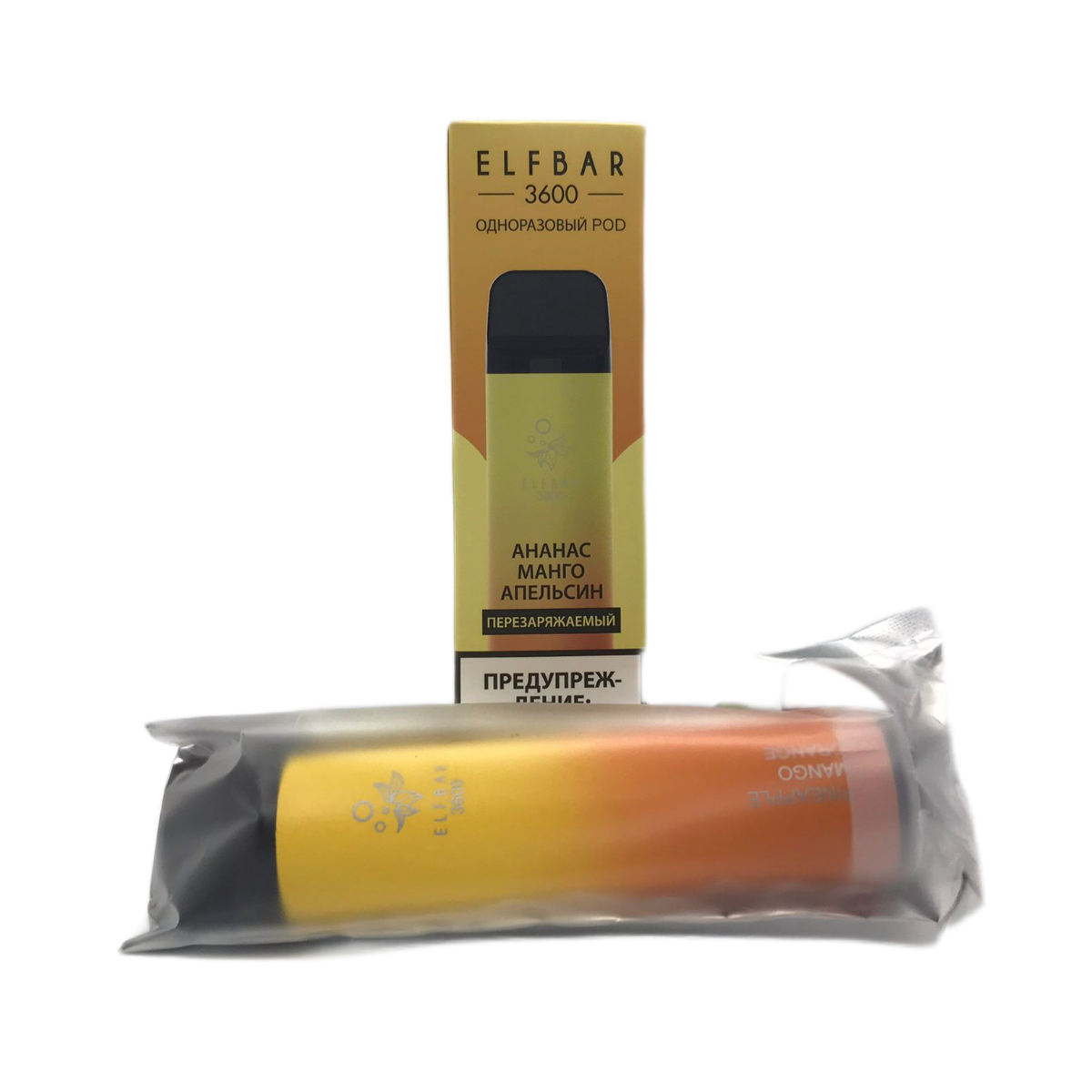 ELF BAR 3600 Ананас манго апельсин 2%