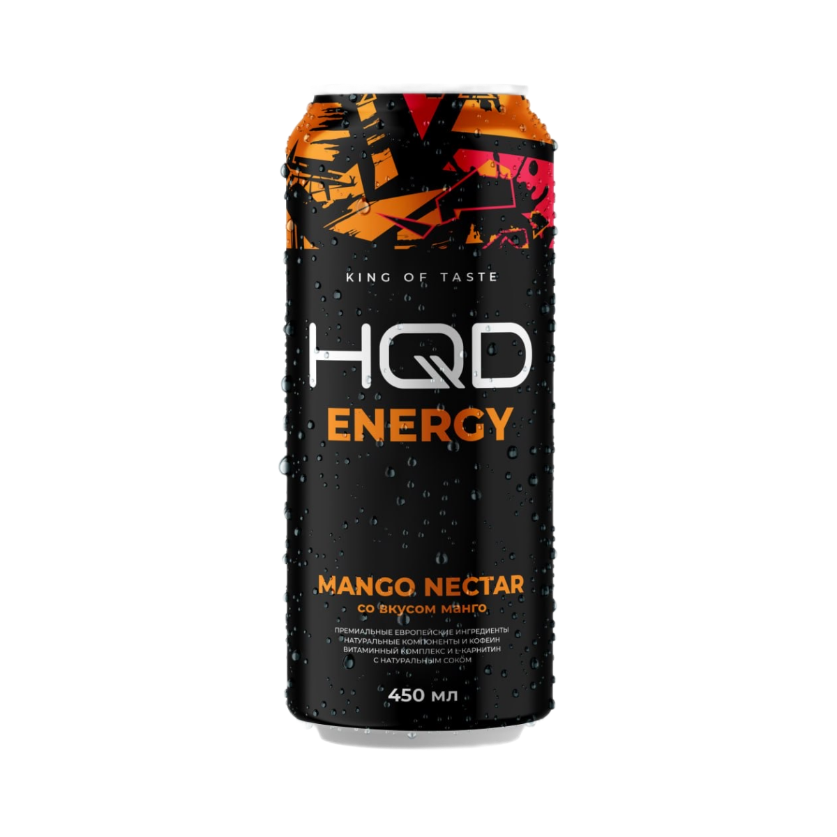 Напиток HQD Energy Energy Mango Nectar / Манго нектар (0,45 л)