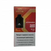 Картридж ATTACKER К TWO 3600 Клубника 10мл 2%