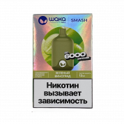 WAKA SMASH 6000 Зеленый виноград 2%