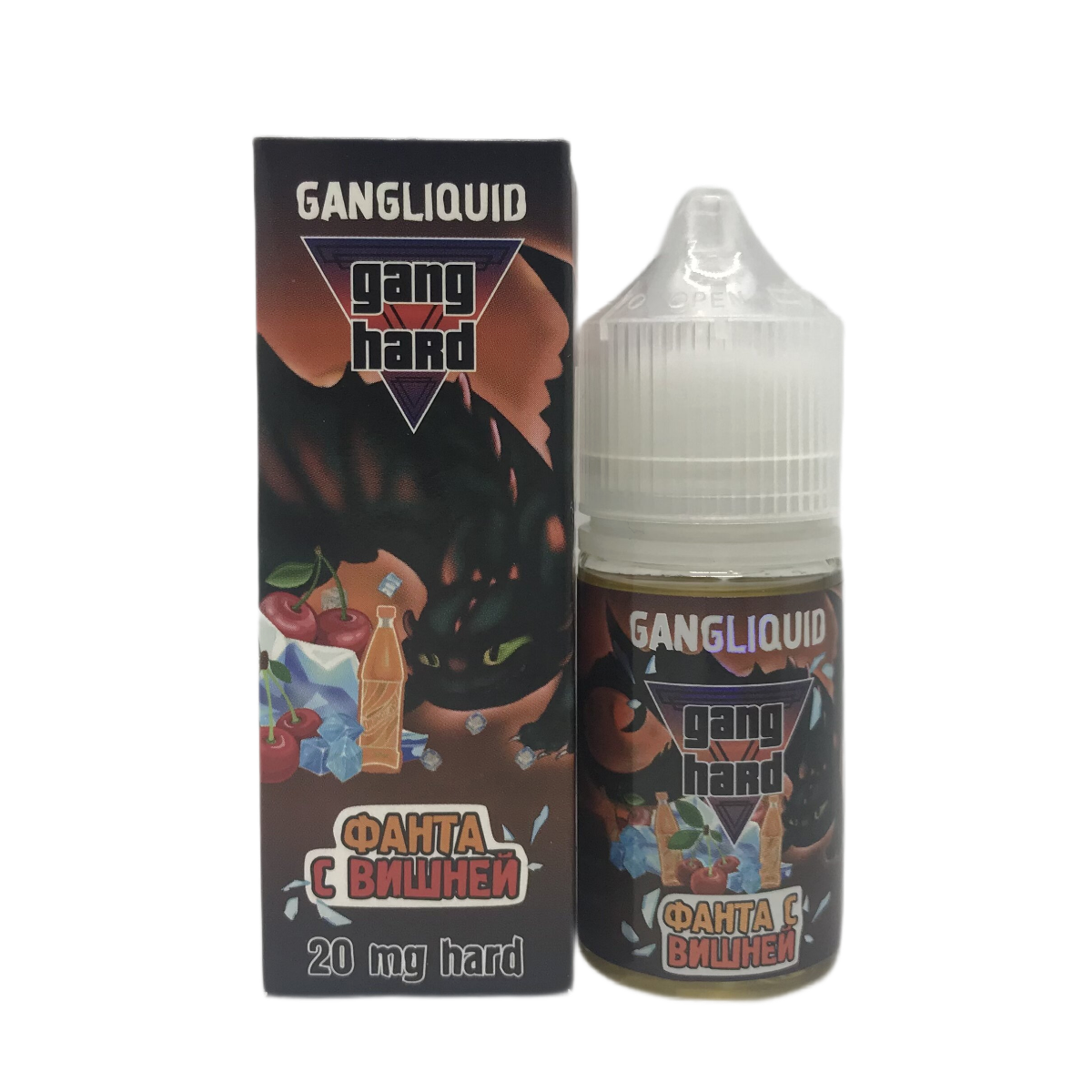 GANG HARD Фанта вишня 30мл 2 ultra