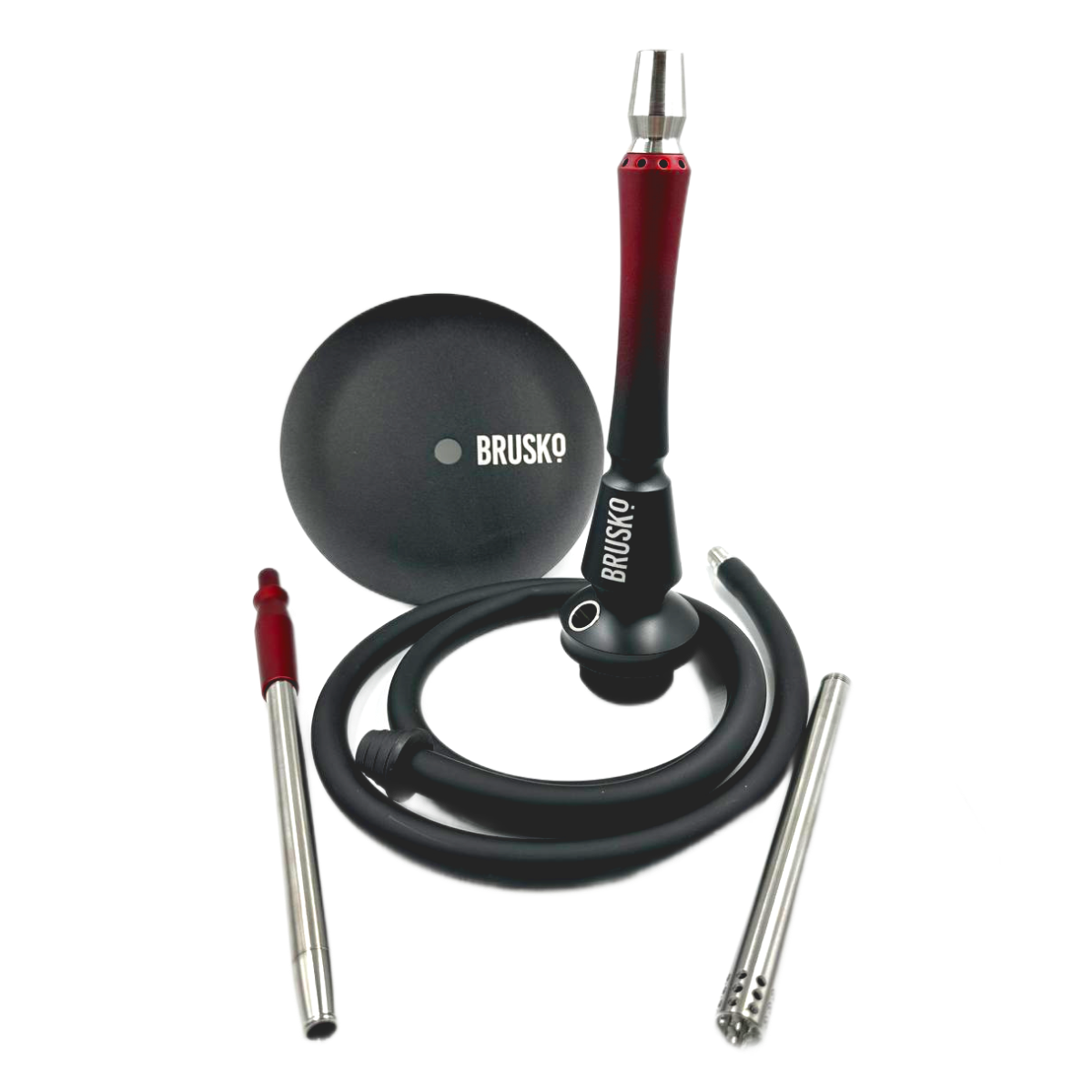 Кальян BRUSKO HAZE RUBY (Чёрно-бордовый)