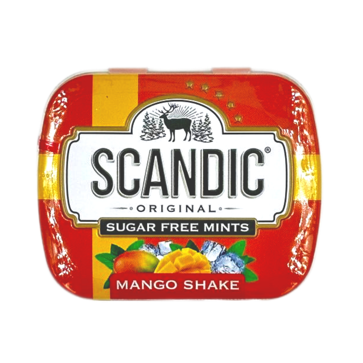 Конфеты SCANDIC Манго /Mango Shake б/сахара 14 гр