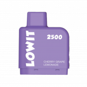 Картридж ELFBAR LOWIT Лимонад вишня виноград 2500 6мл 2%