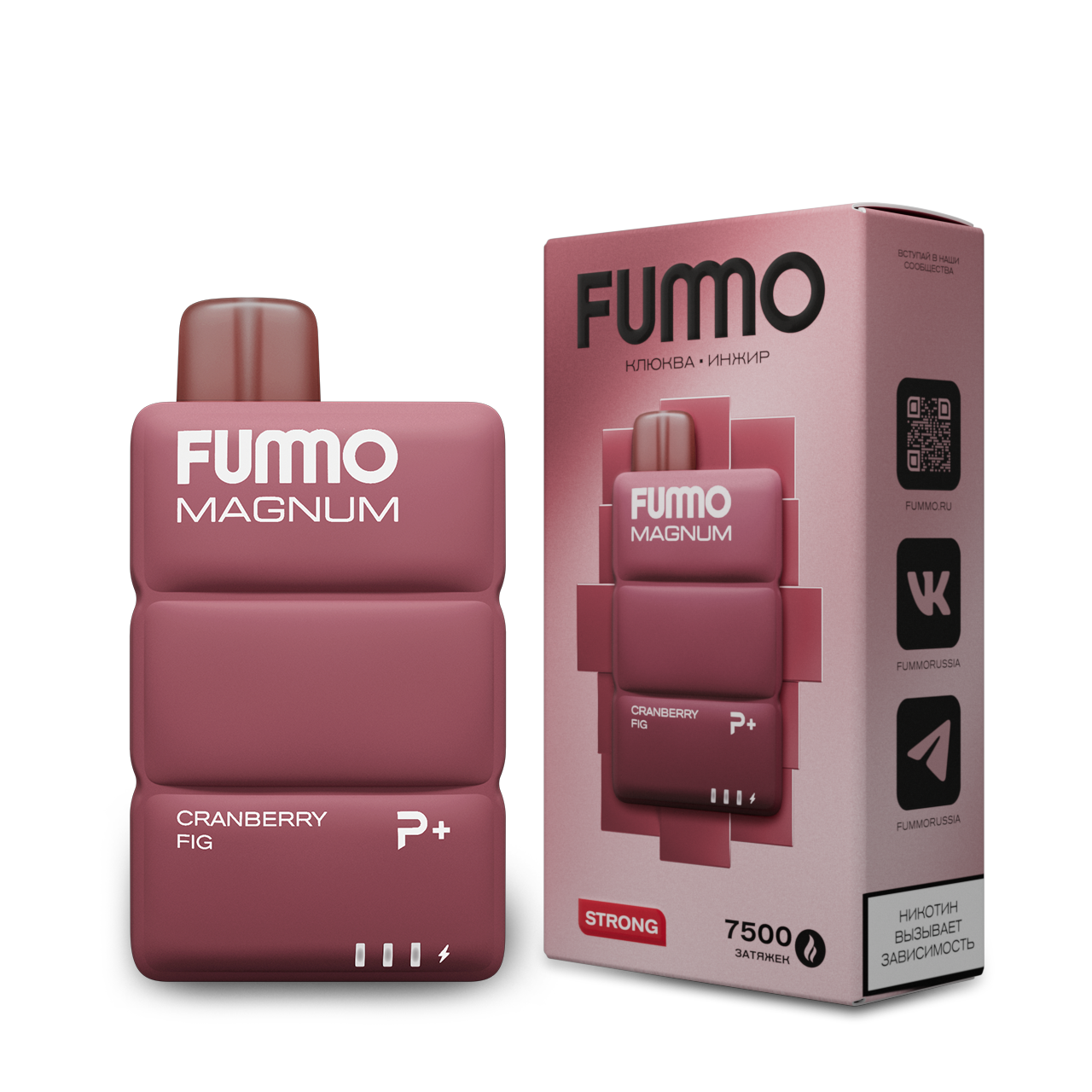 FUMMO MAGNUM 7500 Клюква инжир 2%