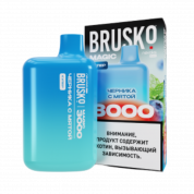 BRUSKO MAGIC 3000 Черника с мятой 2%