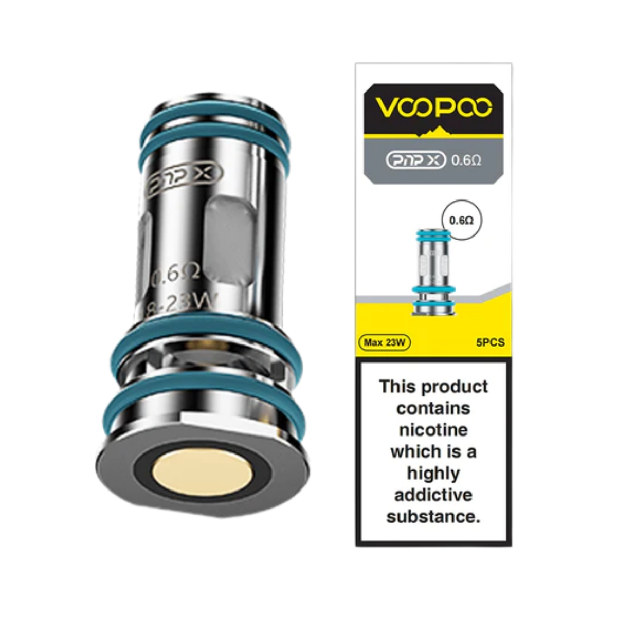 VOOPOO PNP X 0.6ohm Coil VP-159D-COIL (в упак. 5 шт.)