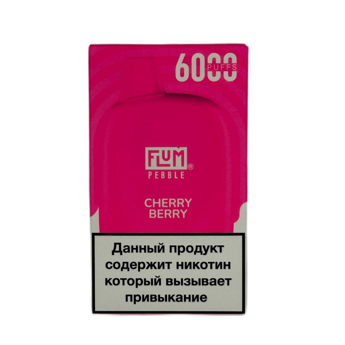 FLUM Pebble 6000 Вишневая ягода 2%