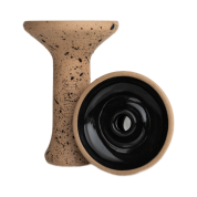 Кальянная чашка керамическая ОБЛАКО MONO Phunnel M бежевый с черной