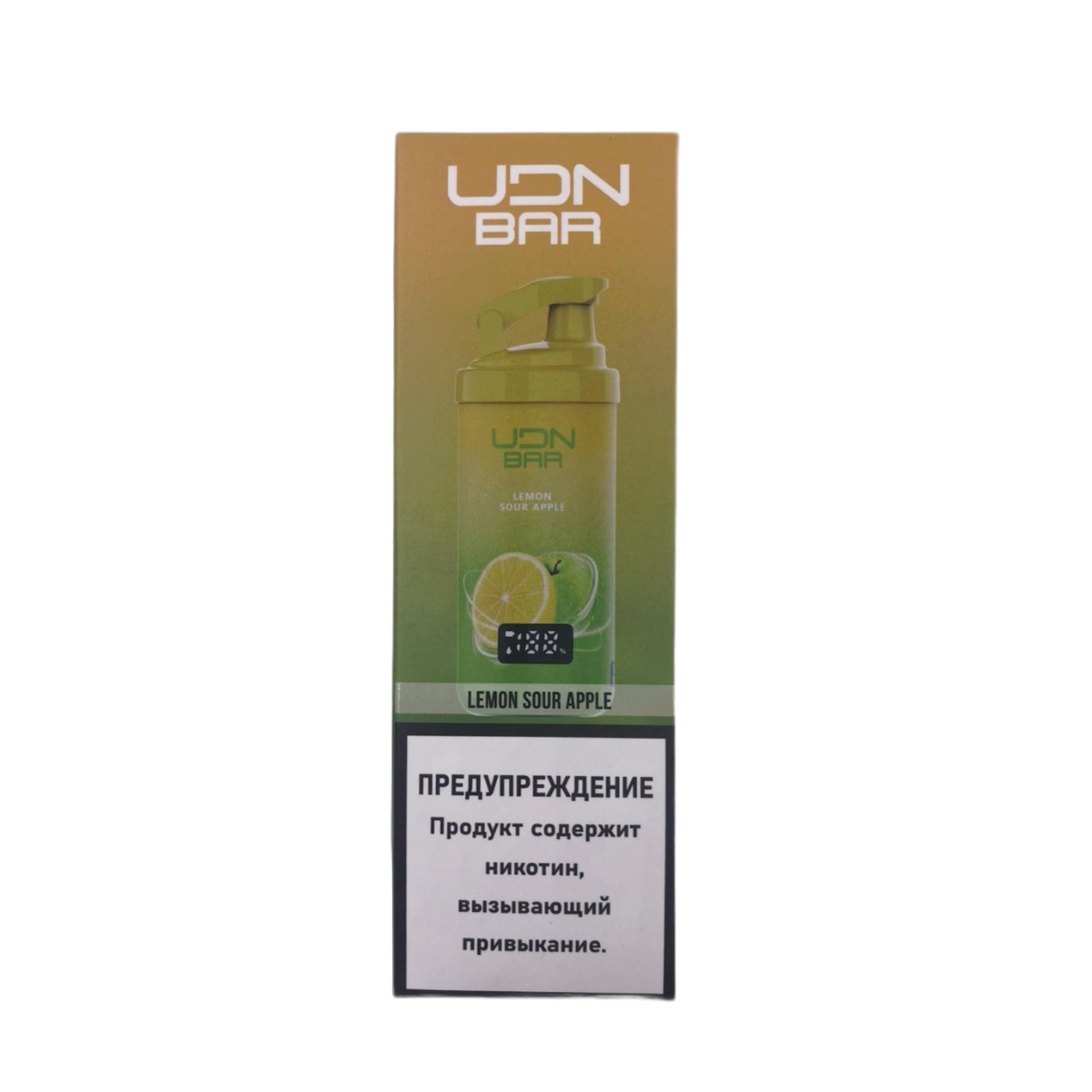 UDN BAR 7000 Лимон кислое яблоко 2%