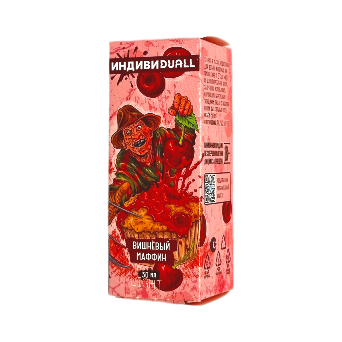 DUALL ИНДИВИДУDUALL Light Вишневый маффин 30мл.20мг.