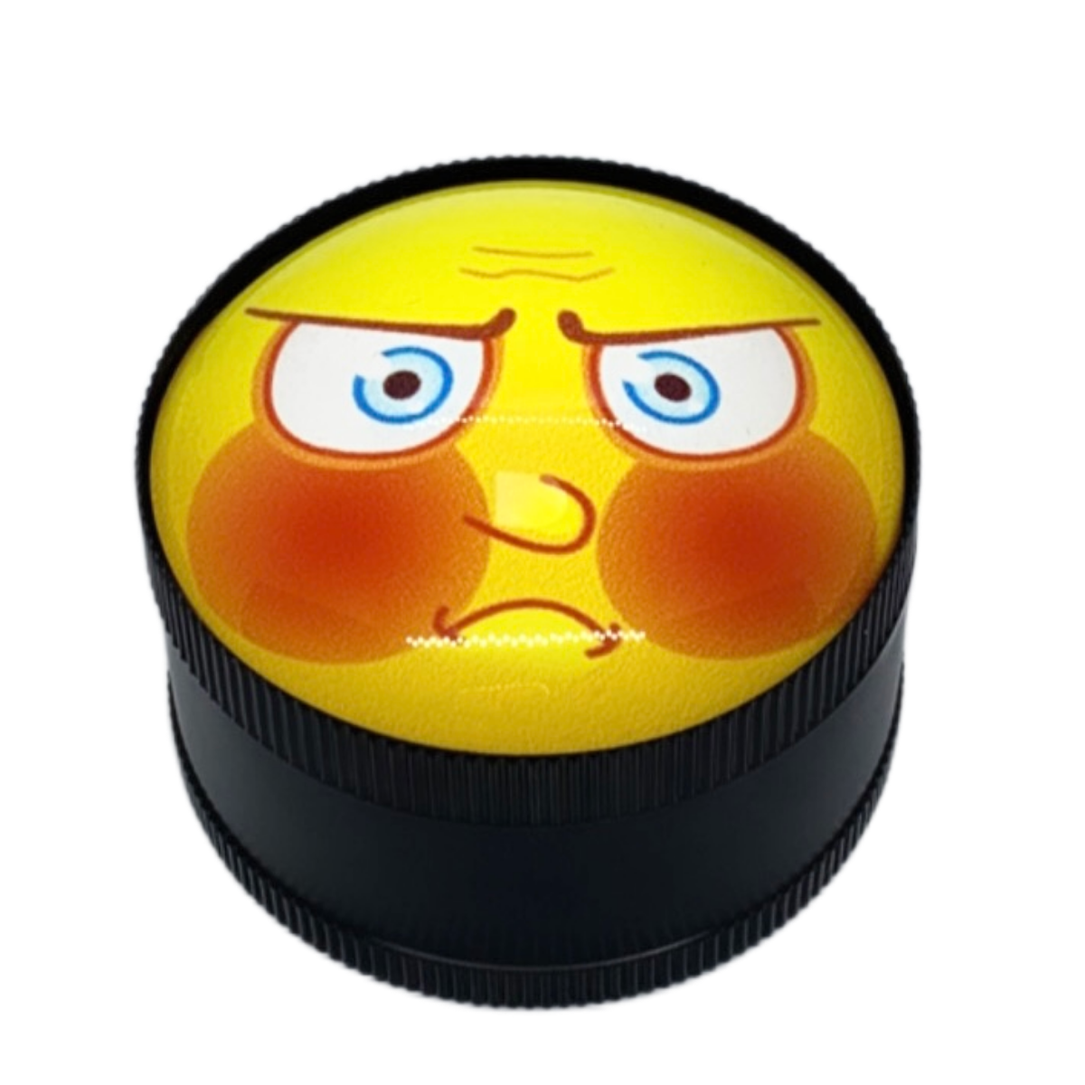 Гриндер метал. сред. двойной Глаз/Смайл/Калейдоскоп D5 см. GZ-273