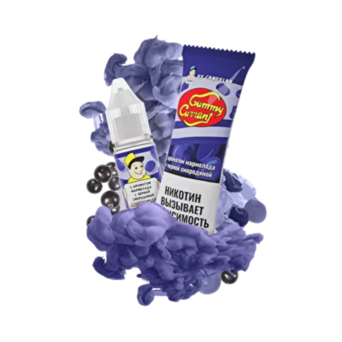 CANDYMAN Мармелад с черной смородиной 10мл.15мг