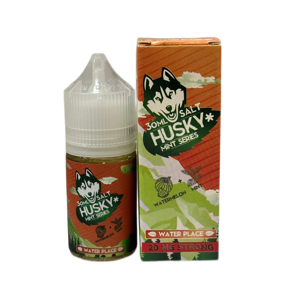 HUSKY SALT strong MINT Арбуз мята 30мл 2%