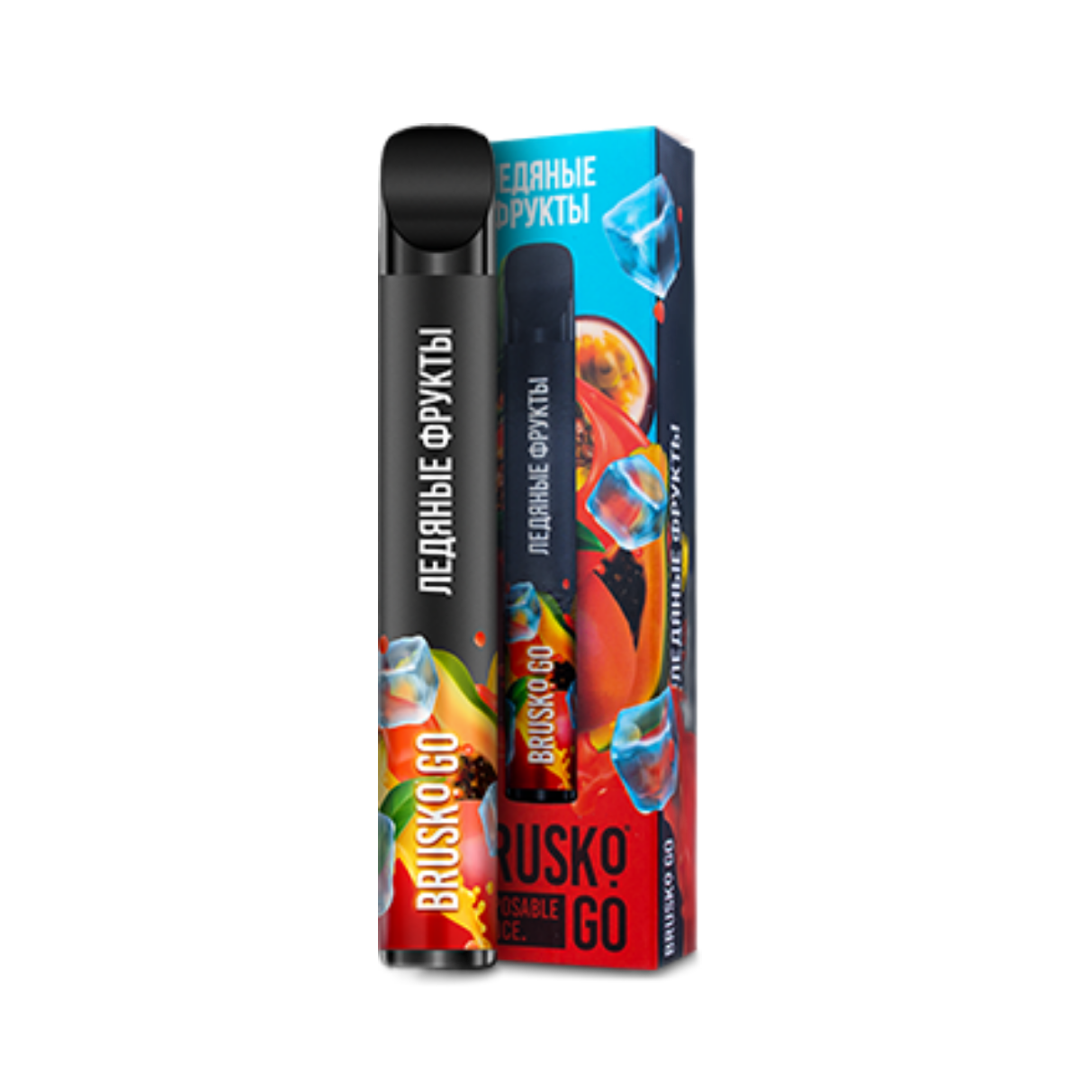 BRUSKO Go 800 Ледяные фрукты 2%