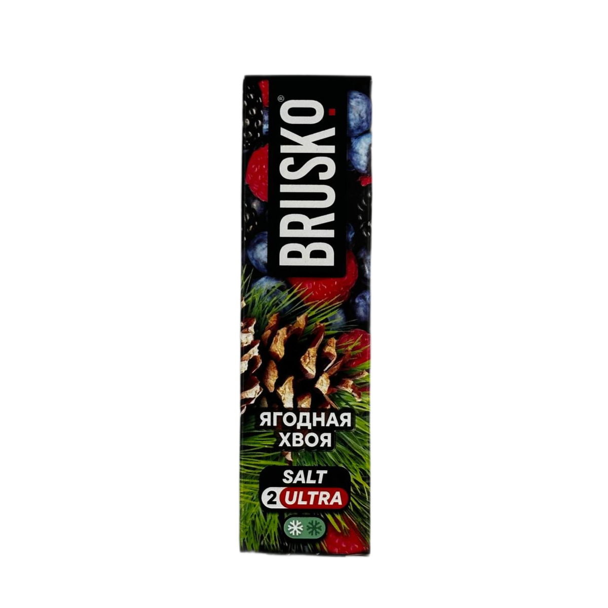 Brusko Salt (Chubby) ultra Ягодная хвоя 35мл.20мг.