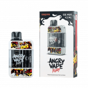 BRUSKO ANGRY VAPE FURY 650mAh Белый