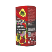 DUALL SALT Жвачка клубника киви 30мл.20мг.
