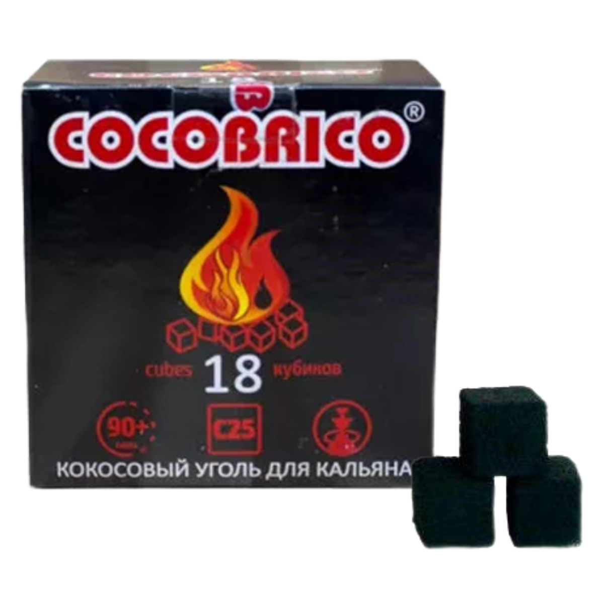 Уголь Coco Brico 250 гр. (18 шт)
