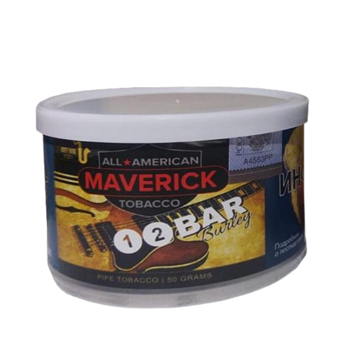 Табак труб. MAVERICK 12 Bar /12 Бар Бёрли 50 гр.