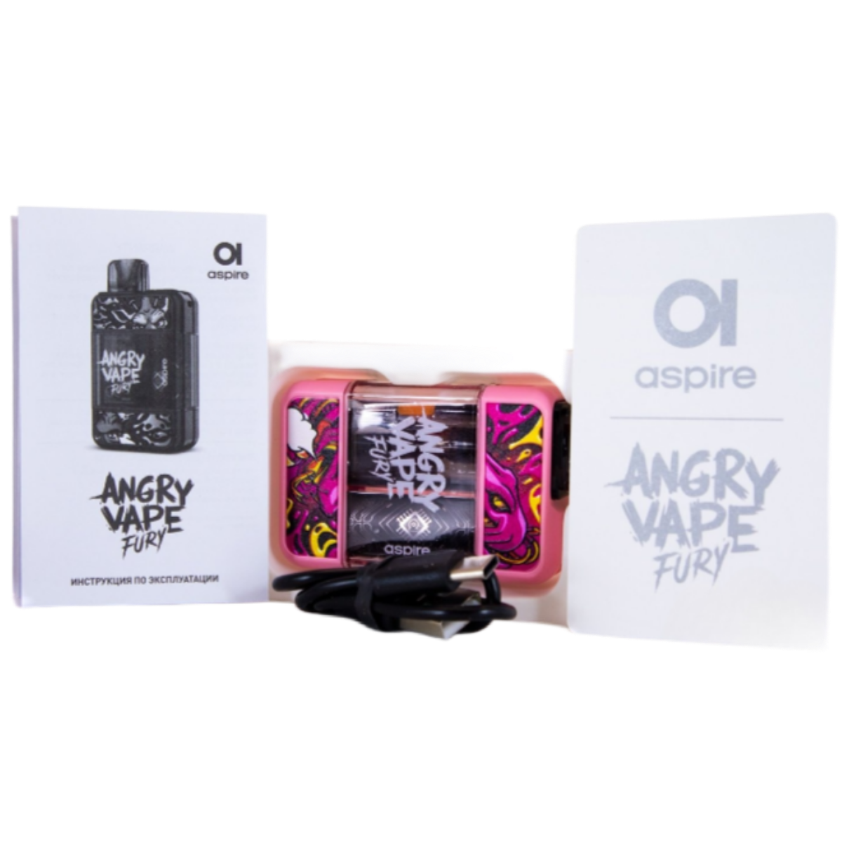 BRUSKO ANGRY VAPE FURY 650mAh Зеленый