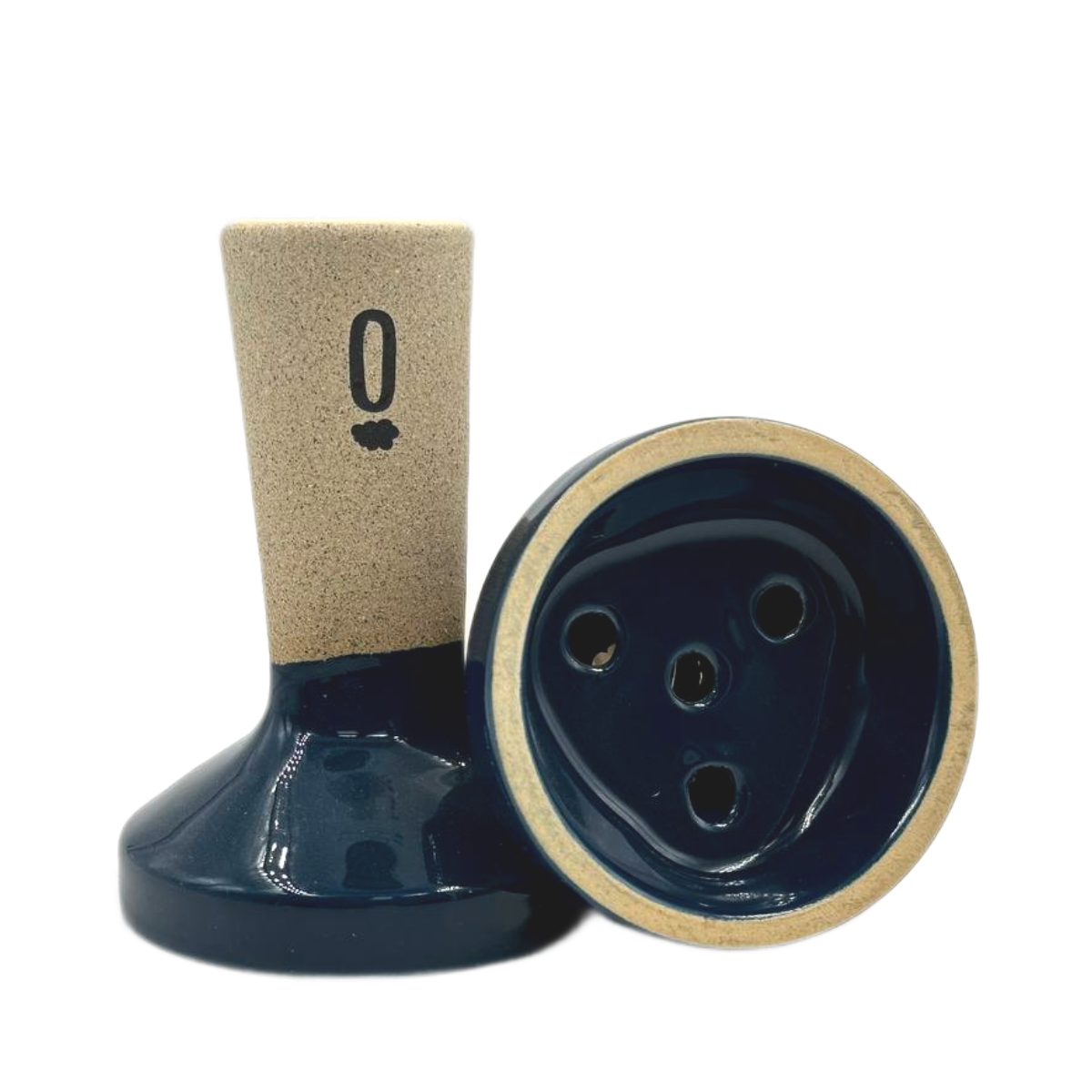 Кальянная чашка керамическая ОБЛАКО TRIO Black синий