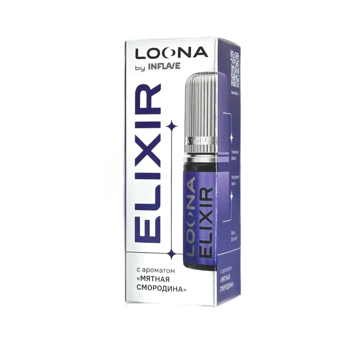 INFLAVE LOONA ELIXIR Мятная смородина 30мл.20мг.