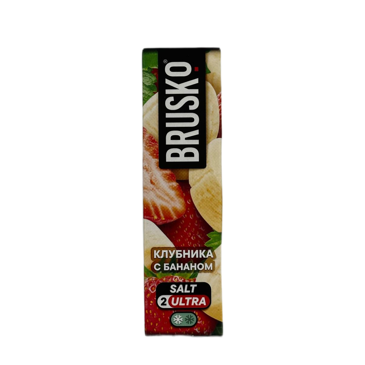 Brusko Salt (Chubby) ultra Клубника с бананом 35мл.20мг.