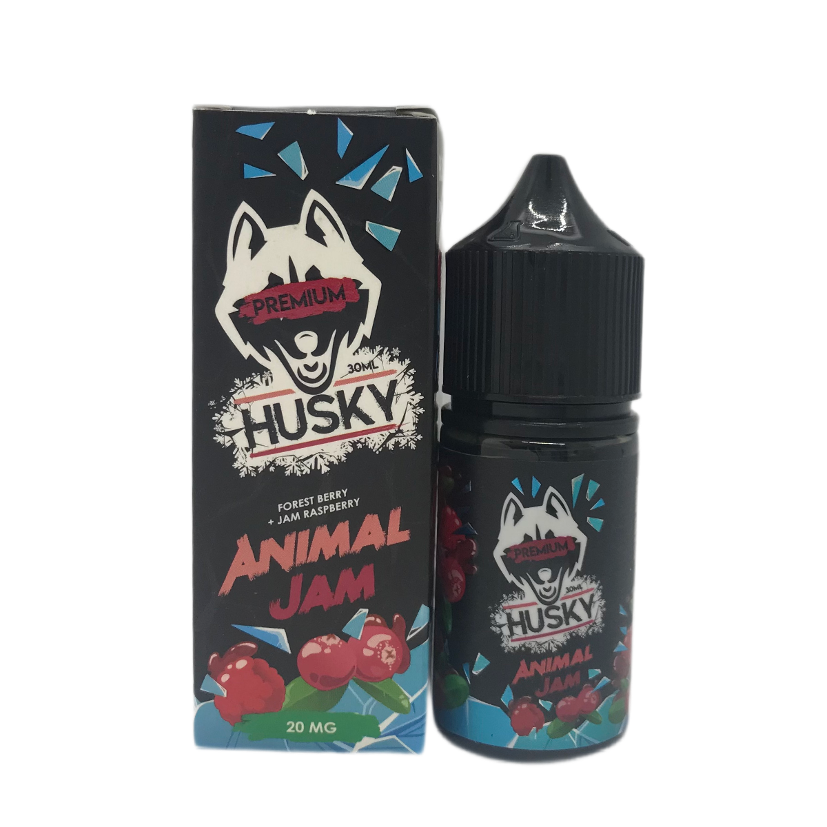 HUSKY Premium Ледяные лесные ягоды малиновый джем 30 мл 2%