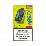 NASTY BAR D16Ki 16000 Кислое яблоко лед 2%