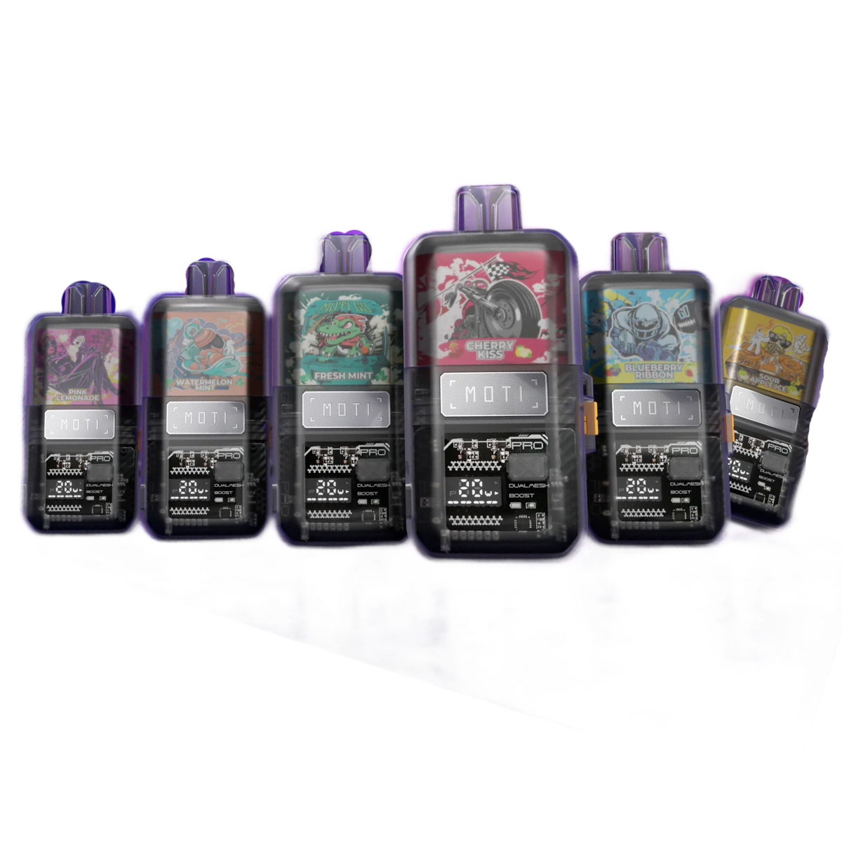 MOTI GO PRO 12000 PREFILLED Клубника йогурт 2%