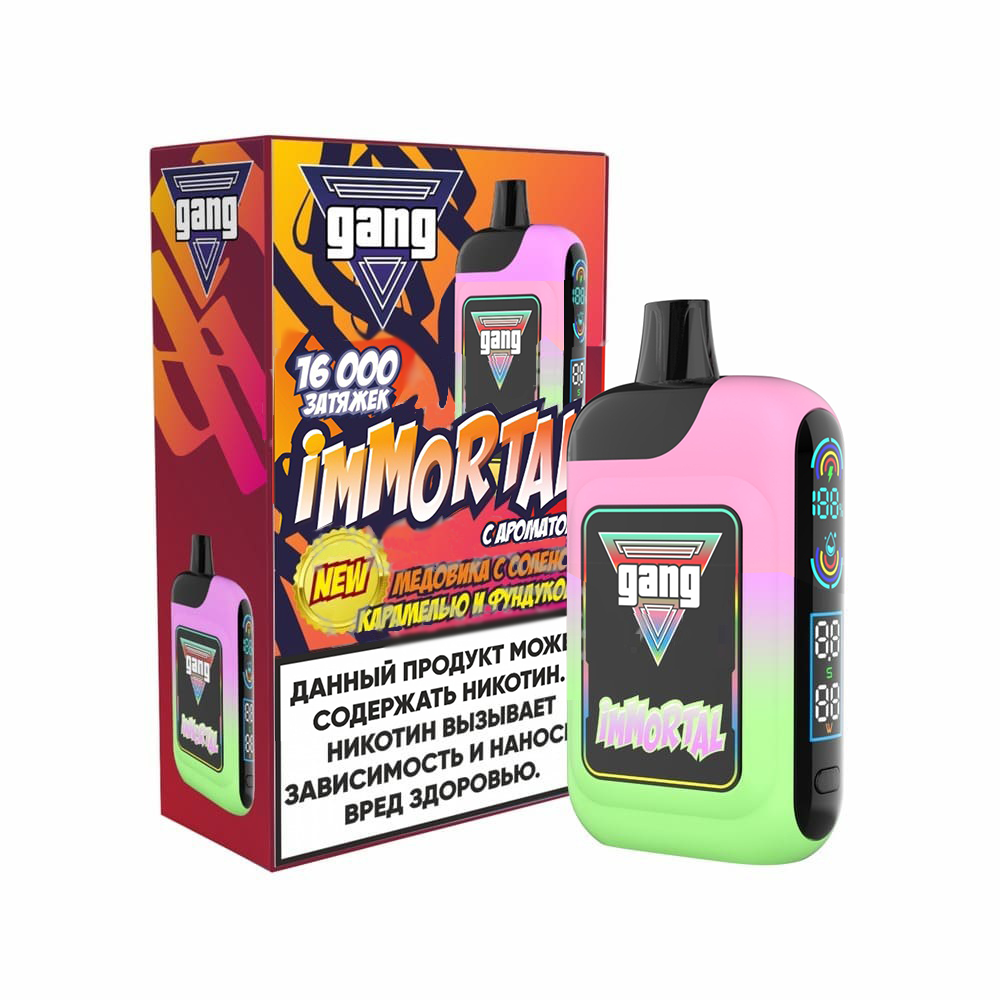 GANG IMMORTAL 16000 Медовик с соленой карамелью и фундуком 2%