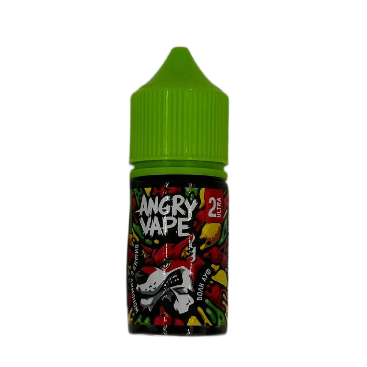 Angry Vape Salt Ultra Волк АУФ (вишня с лимоном) 30мл 2%