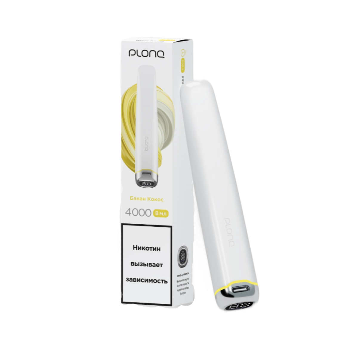 PLONQ PLUS PRO 4000 Банан кокос 2%