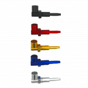 Трубка TVC с сеткой болт сталь матовый L8см