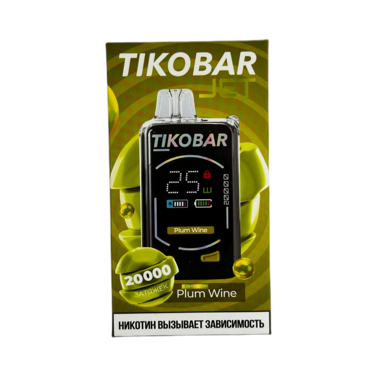 TIKOBAR JET 20000 Сливовое вино 2%