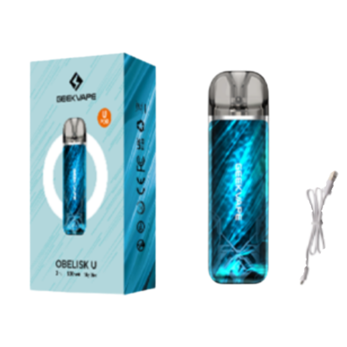 Geek Vape Obelisk U 950mAh Pod Kit Orange GV-144D