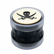 Гриндер пласт. бол. тройной Череп/Клевер D6 см. GP-195