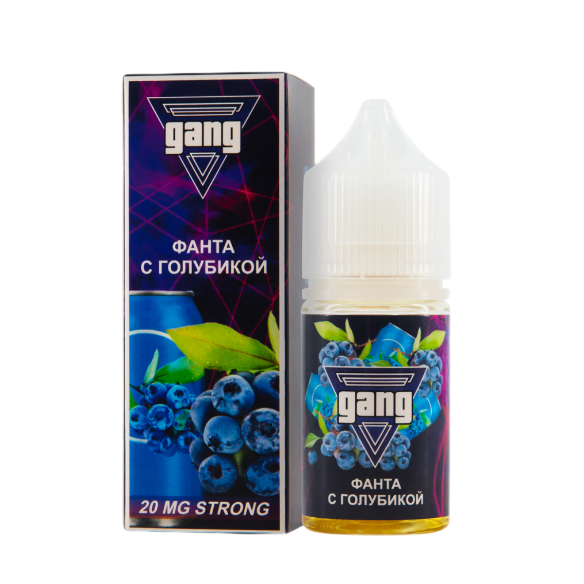 GANG Strong Фанта голубика 30мл 4.5%