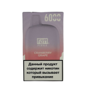FLUM Pebble 6000 Клюква виноград 2%