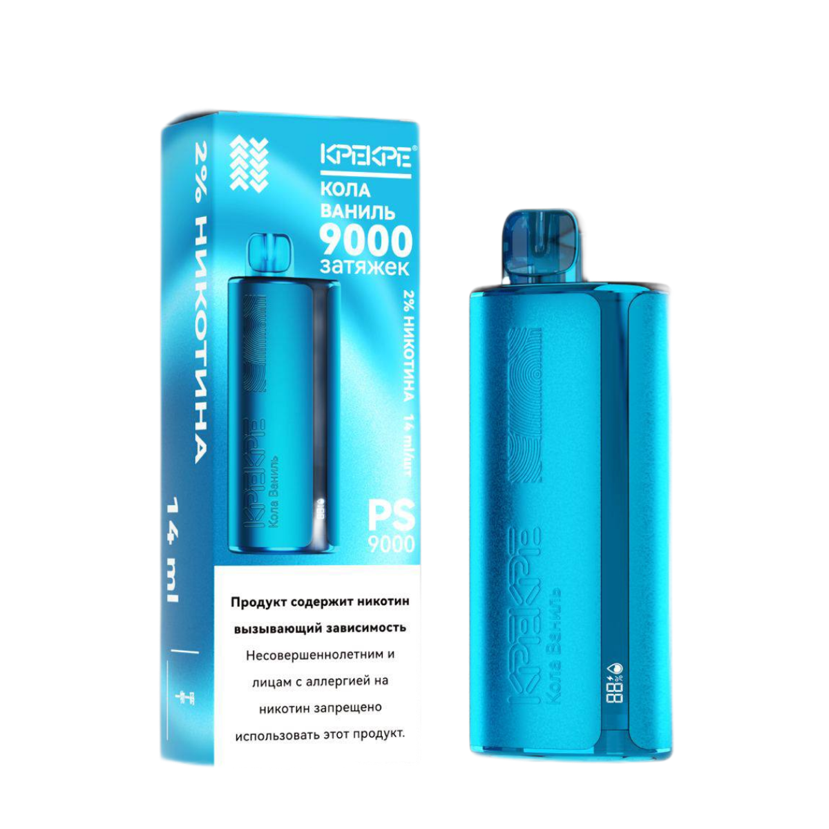 ATTACKER KPEKPE PS 9000 Кола ваниль 2%