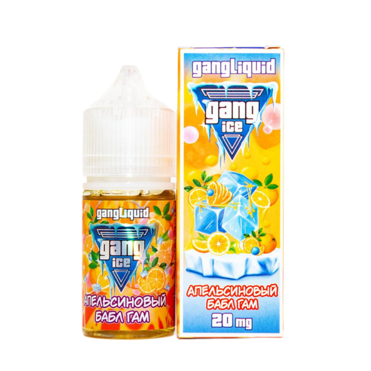 GANG ICE Апельсин жвачка 30мл 2%