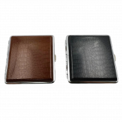 Портсигар TVC искусственная кожа крокодил магнитный зажим 20 сигарет