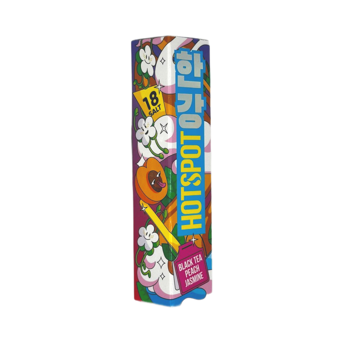 HOTSPOT HANGANG Черный чай персик жасмин 30мл.18мг.