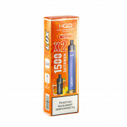 HQD LUX 3000 Холодный чай с лимоном + 2 карт. 2%