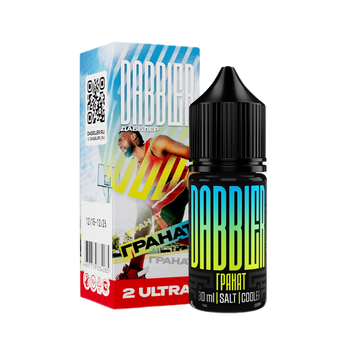 Dabbler Salt chubby Гранат 30мл 2 ultra