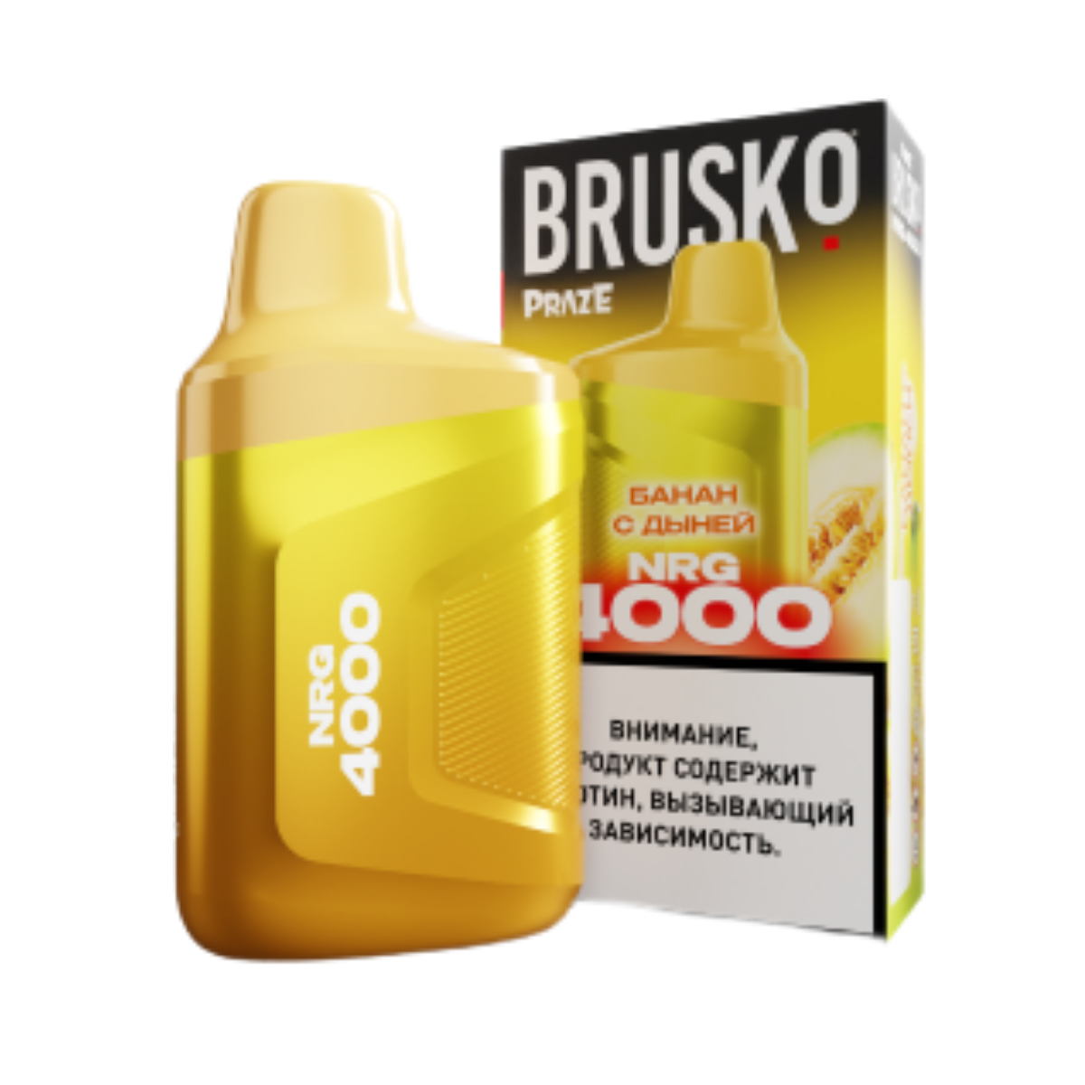 BRUSKO NRG 4000 Банан с дыней 2%